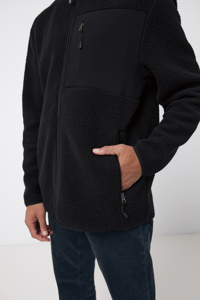 IQONIQ Diran Fleecejacke aus recyceltem Polyesterflor