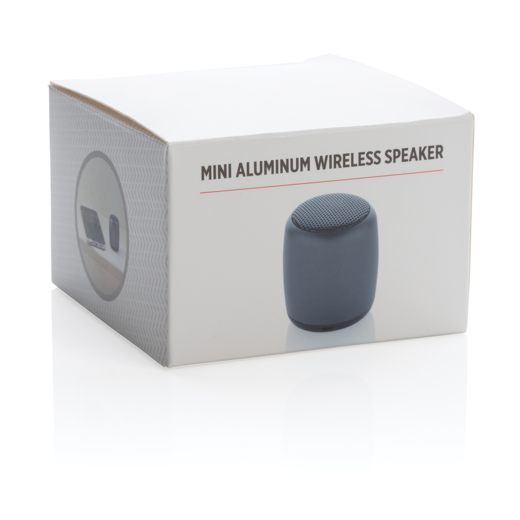 Kabelloser Mini-Lautsprecher aus Aluminium