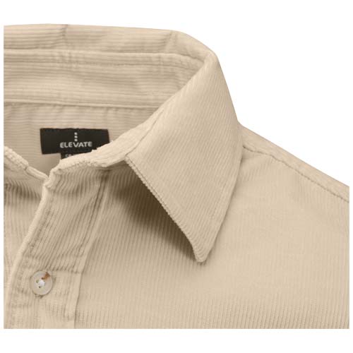 Alum 252 g/m² Hemd aus Cord Unisex - oatmeal / XS