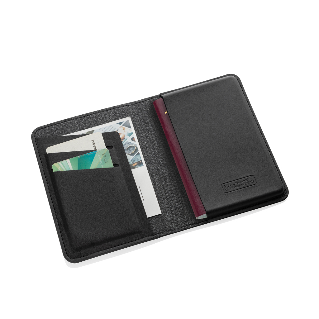 Travelfinder RCS Polyester Passtasche mit weltweiter Ortung