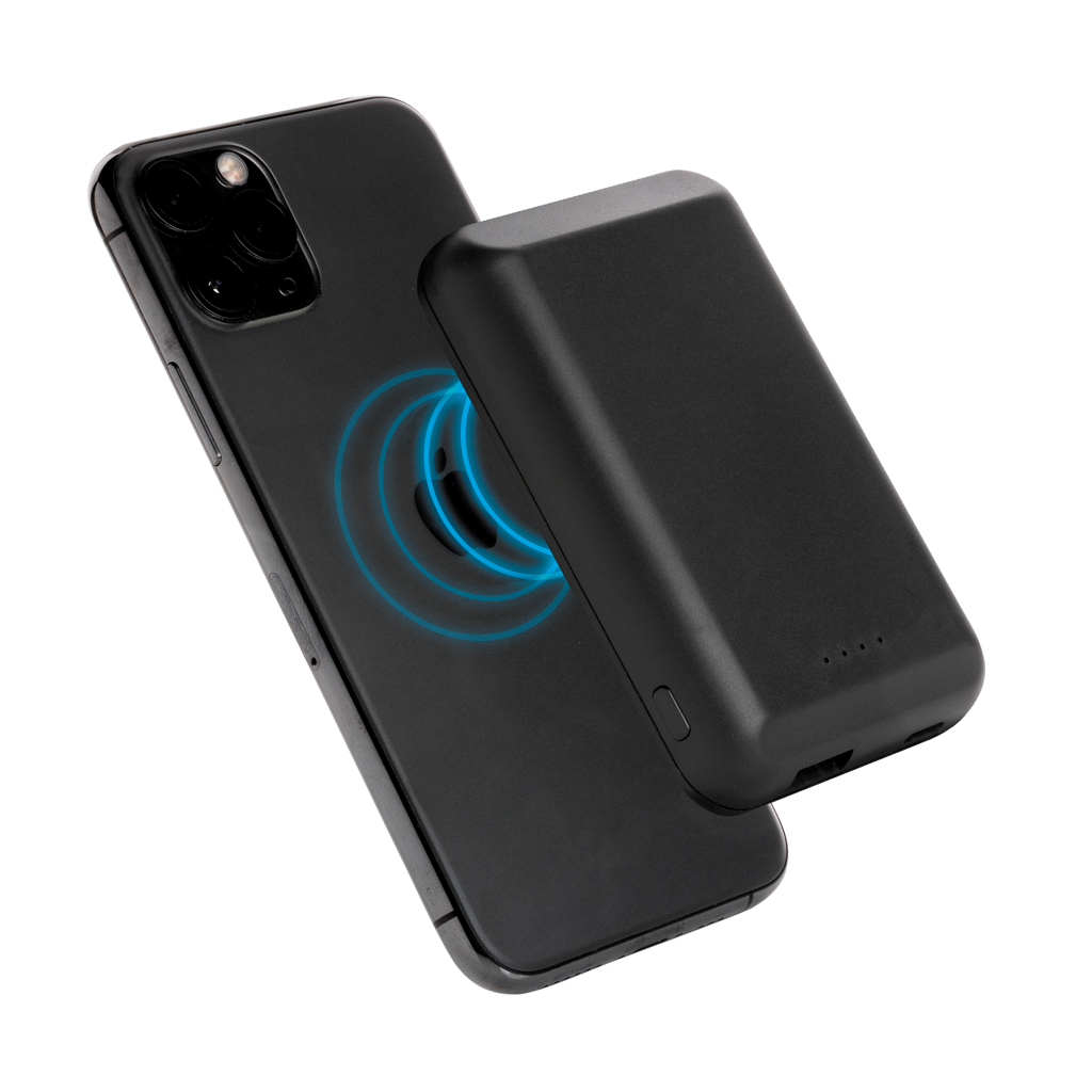 Magnetische 5.000 mAh Wireless Powerbank