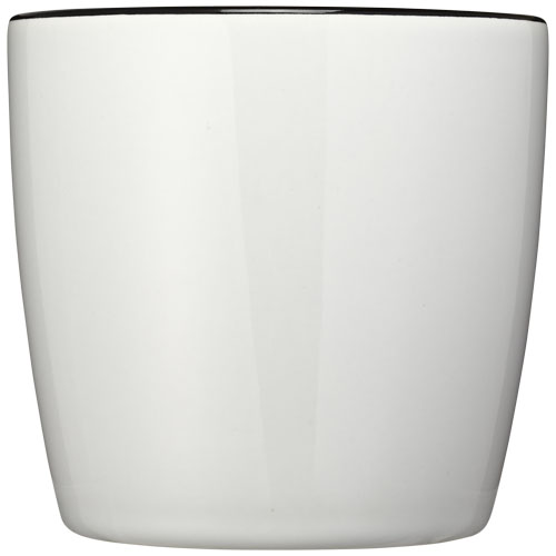 Aztec 340 ml Keramiktasse - weiss / schwarz