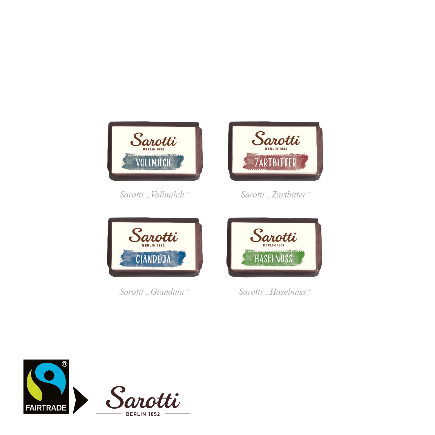 3D Adventskalender "Container" mit Sarotti Fairtrade® Schokolade
