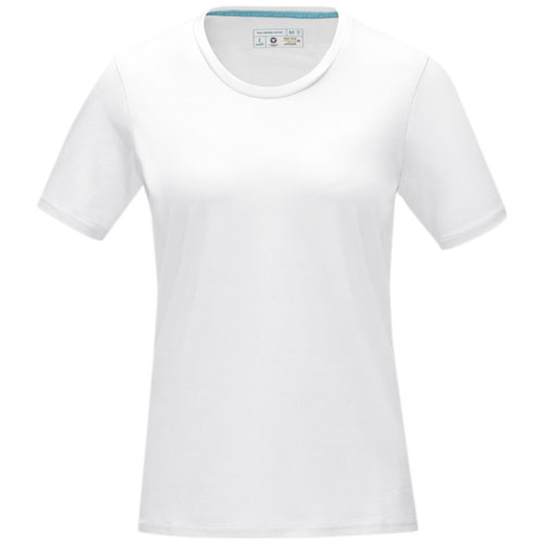 Azurite T-Shirt aus Bio-Baumwolle für Damen - weiss / XS