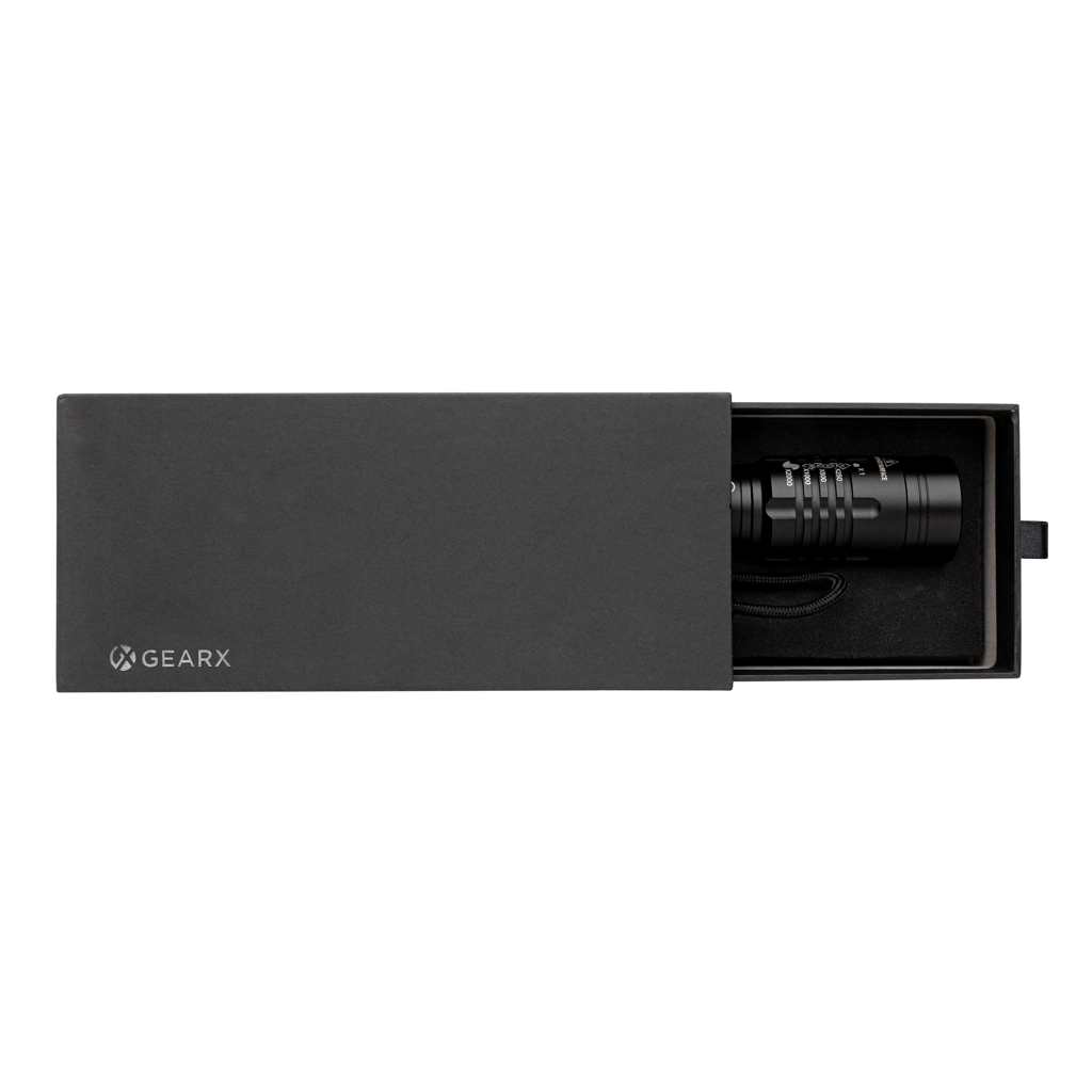 Gear X wiederaufladbare USB Taschenlampe