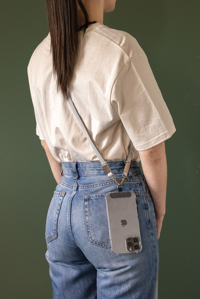 Nivo Crossbody-Handyband aus RCS recyceltem PET