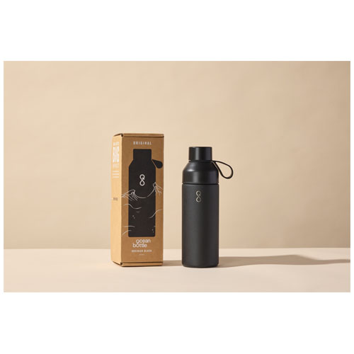 Ocean Bottle 500 ml vakuumisolierte Flasche - obsidian-schwarz