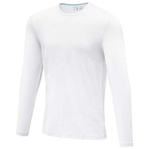 Ponoka Langarmshirt für Herren - weiss / XS