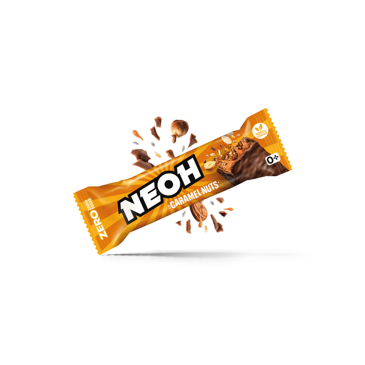 NEOH Schokoriegel im Werbeschuber