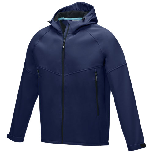 Coltan Softshelljacke aus recyceltem Material für Herren - navy / XS