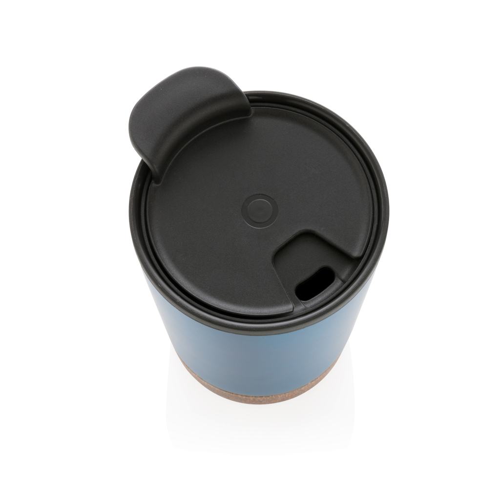 RCS recycelter Edelstahl-Kaffeebecher mit Kork