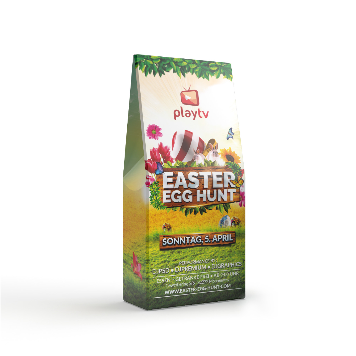 Lindt Lindor Ostereier in Standboden-Kartonage