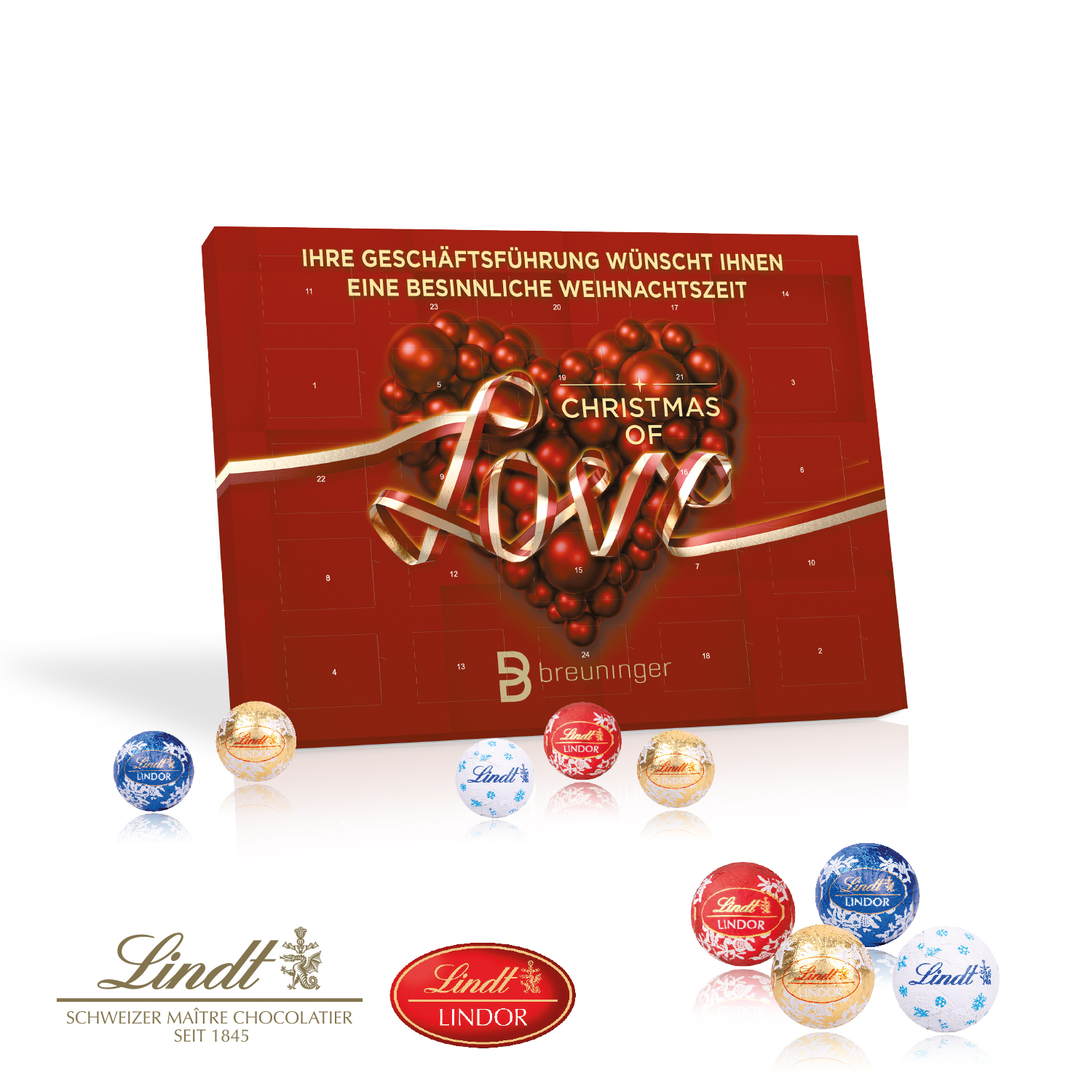 Tisch-Adventskalender Lindt "Gourmet Edition"