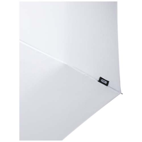 Dane 21" RPET Kompaktregenschirm - weiss