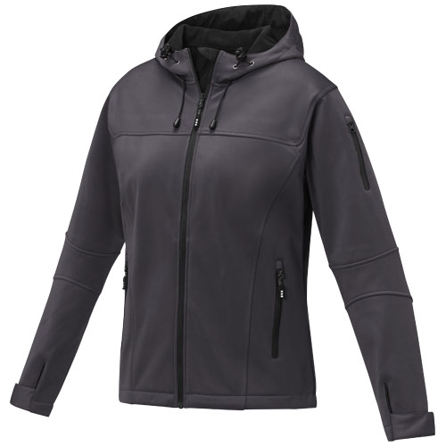 Match Softshelljacke für Damen - storm grey / S