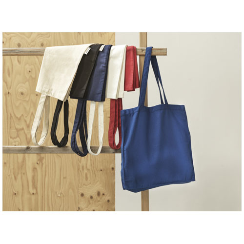 Odessa 220 g/m² GRS recycelte Baumwoll Tragetasche 13L - navy