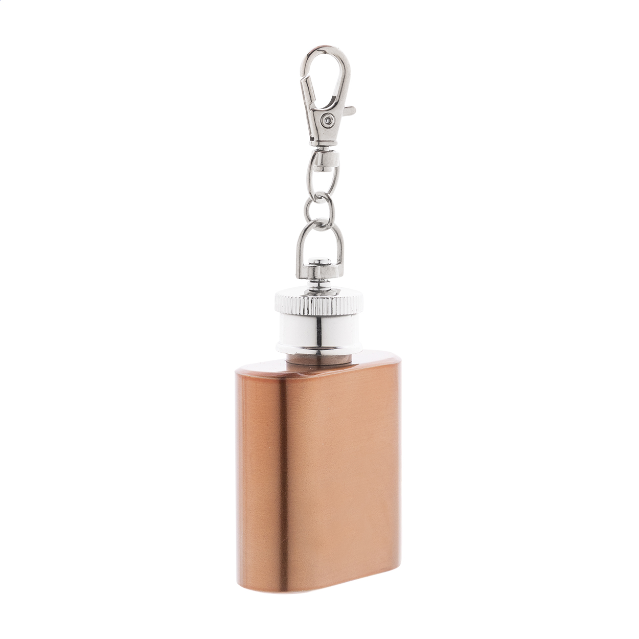 Flachmann Schlüsselanhänger RSS - rosa