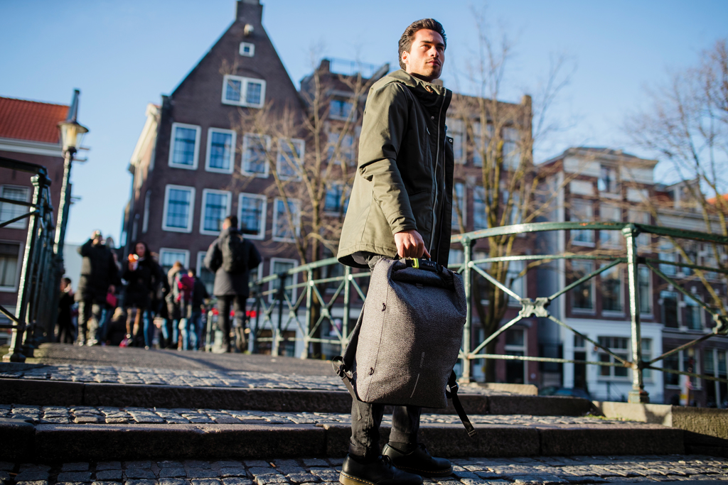 Urban schnitthemmender Anti-Diebstahl-Rucksack
