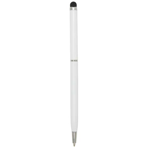 Ore Stylus Aluminium Kugelschreiber (blaue Mine) - weiss