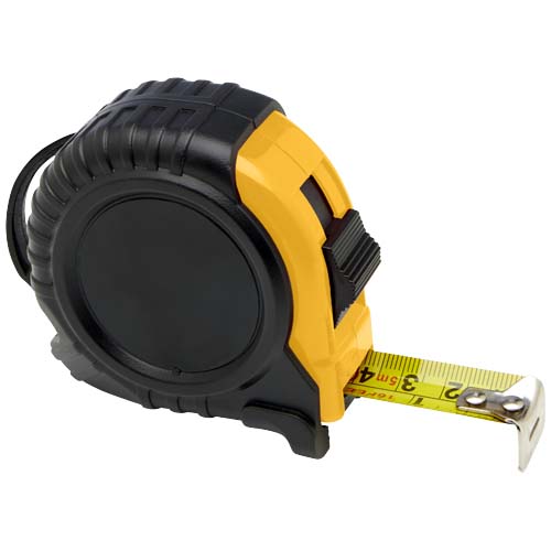 Score 5 Meter Maßband mit Gürtelclip - gelb