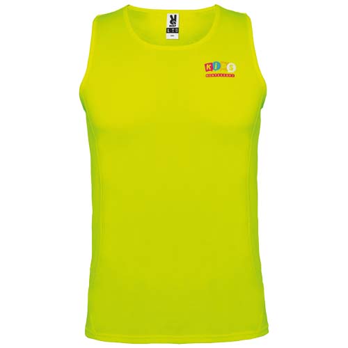 Andre 140 g/m² Sport Top für Kinder - fluorgelb / 3/4
