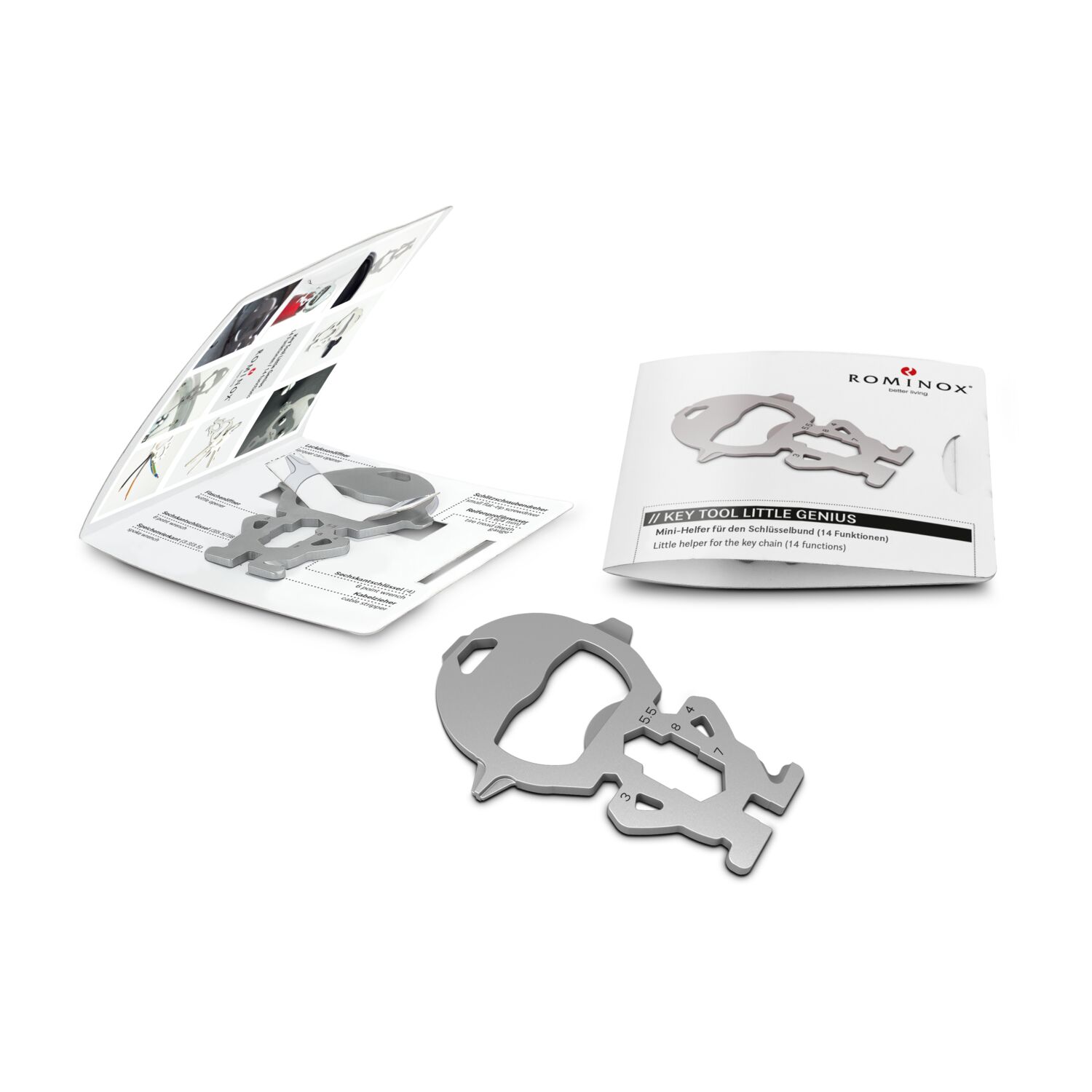 ROMINOX® Key Tool // Little Genius - 14 Funktionen