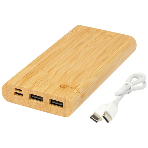 Tulda 10.000 mAh Powerbank aus Bambus