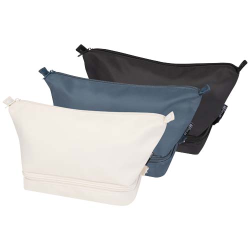 Trip Aware™ Recycelter Reisekulturbeutel 6 L  - offwhite