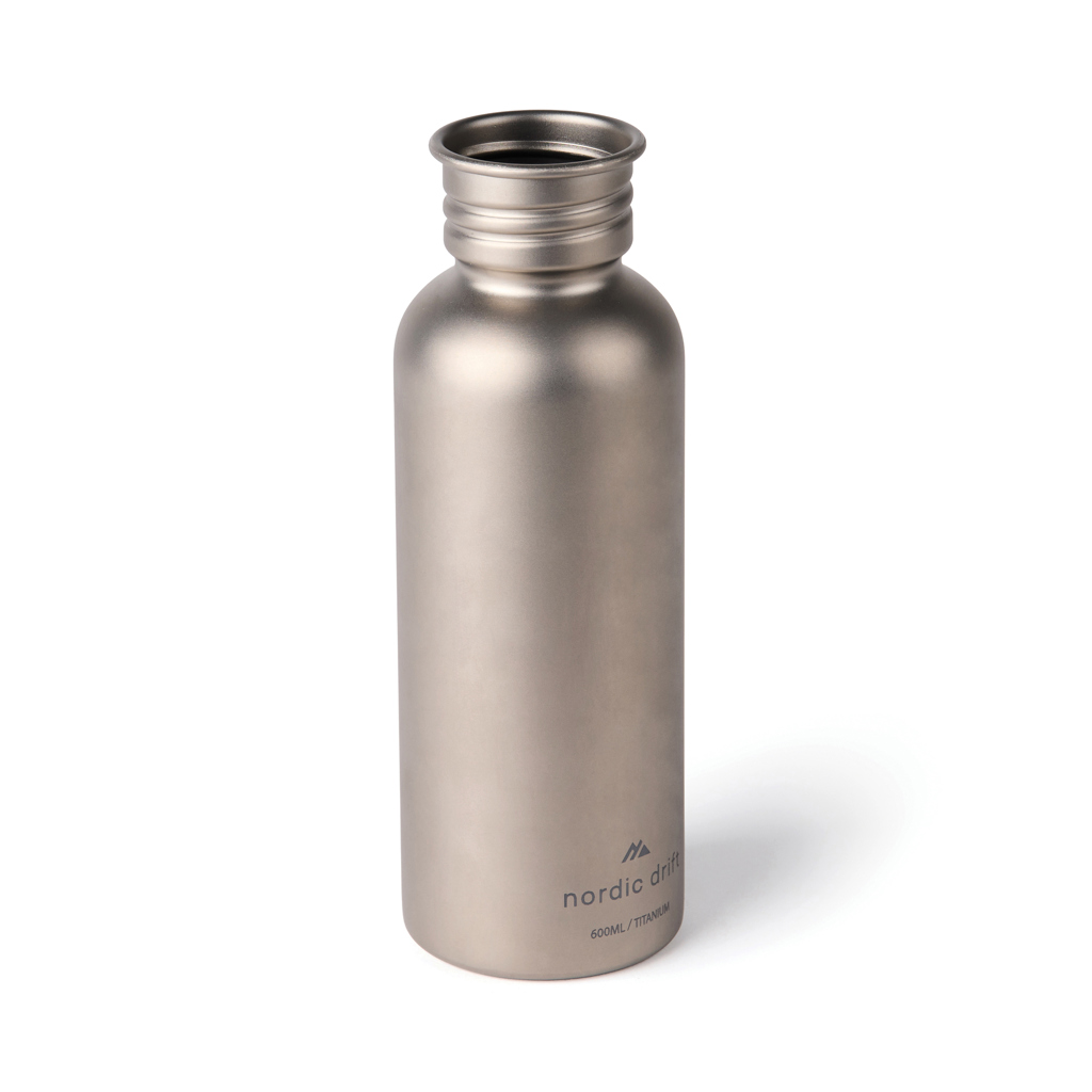 Nordic Drift Trail Ultraleichte Titan-Wasserflasche 600ml
