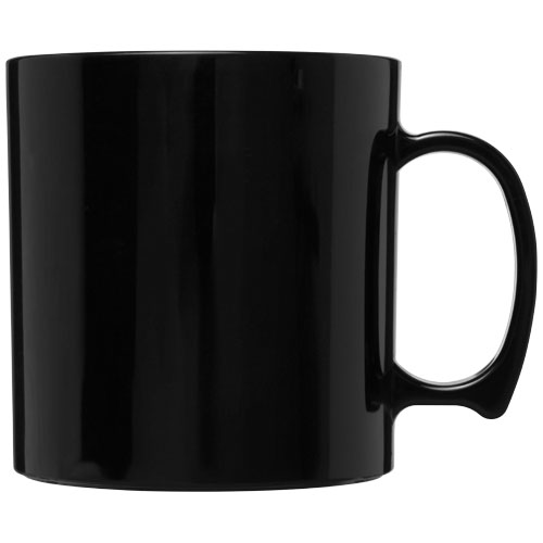 Standard 300 ml Kunststoffbecher - schwarz