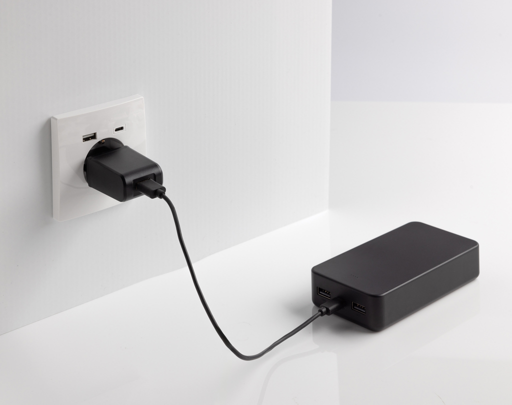 Boostcore 20.000mAh Powerbank aus RCS rec. Kunststoff